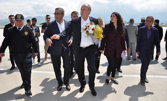 Muharrem İnce: Türkiye'nin dört bir yanını kucaklamak istiyoruz