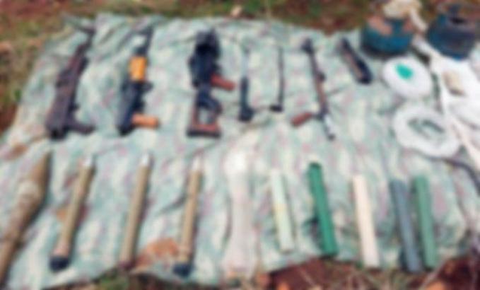 Şemdinli'de PKK'ya ait silah ve mühimmat ele geçirildi