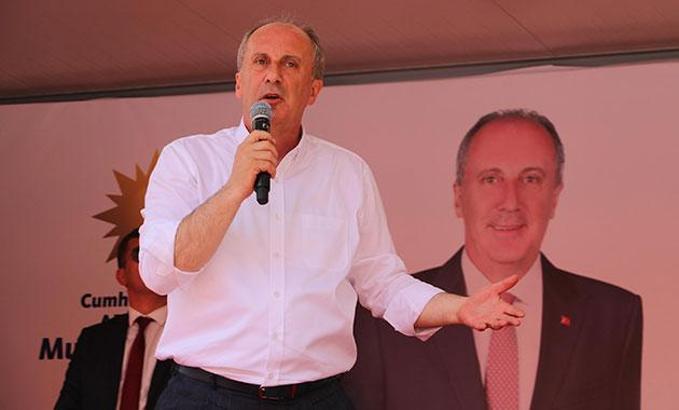 Muharrem İnce mitingde böyle seslendi: 'Ateşleyin bakalım'
