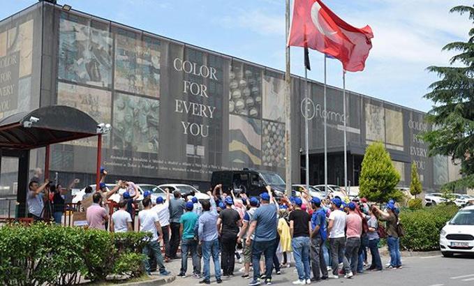 Kozmetik fabrikasında 95 işçi, işten çıkarıldı