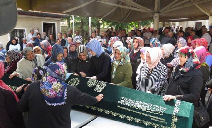 Hastanede öldürülen karı koca son yolculuğuna uğurlanıyor