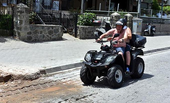 Marmaris'te şehir merkezinde ATV kullanımına yasak