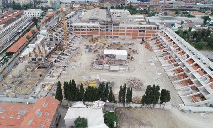Yenilenen Alsancak Stadı'nın tribünleri ortaya çıktı