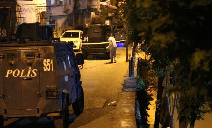 Okmeydanı'nda silahlı kavga: 1 yaralı