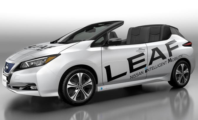 Nissan'dan üstü açılır yepyeni otomobil: LEAF