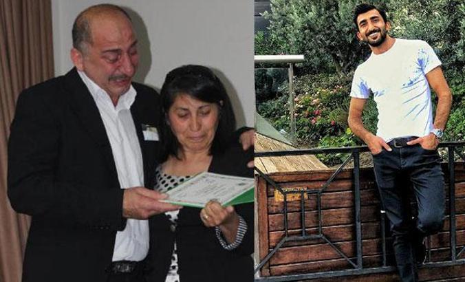 Ölen oğullarının mimarlık diplomasını ağlayarak aldılar
