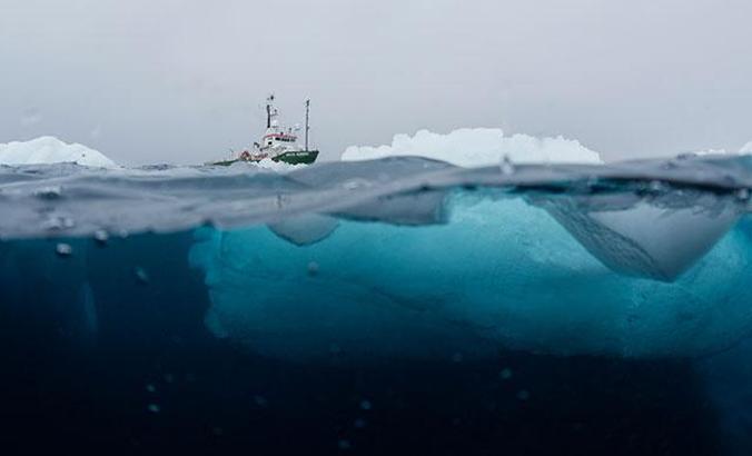 Plastic pollution surrounded Antarctic