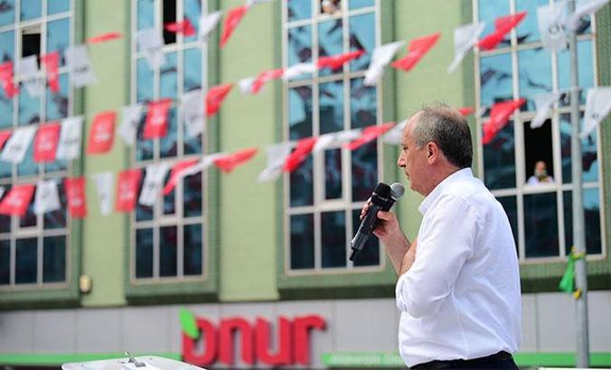 Muharrem İnce Bağcılar'da konuştu