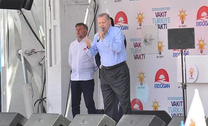 Erdoğan: Bunların kimlerle oturup, kalktıkları ortada