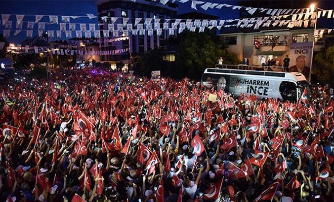 Muharrem İnce Pendik'te konuştu