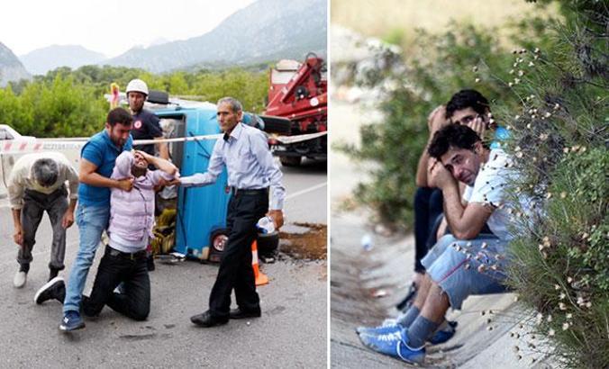 Antalya'da zincirleme kaza: 13 yaşındaki Muhammet öldü, 6 yaralı