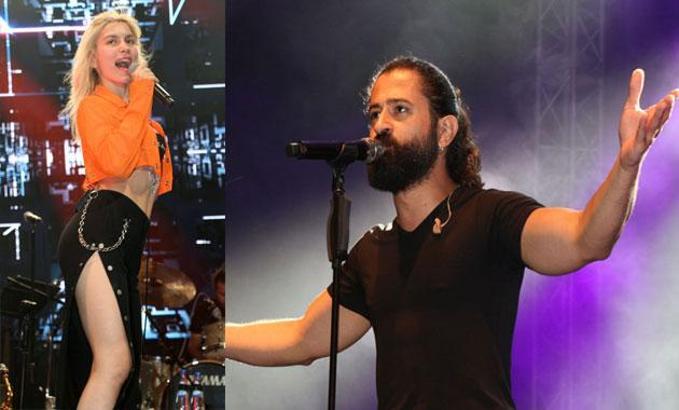 Altın Nar Festivali'nde Aleyna Tilki ve Koray Avcı konseri