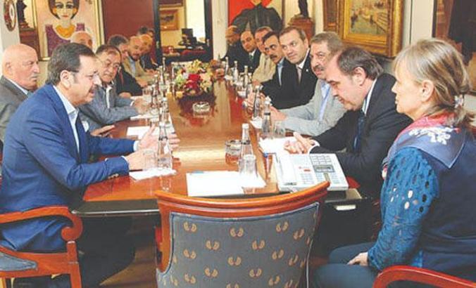 TOBB’dan Demirören Ailesi’ne taziye ziyareti