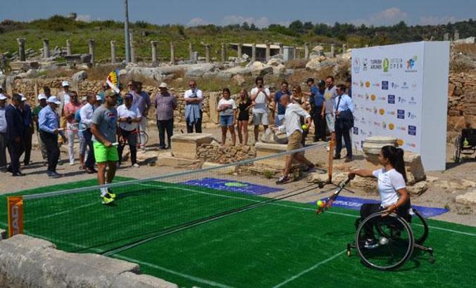 Antalya Open Tenis Turnuvası'na özel açılış