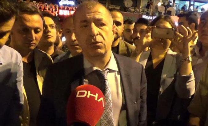 İYİ Partili Ümit Özdağ'dan Beşiktaş İlçe Seçim Kurulu önünde açıklama