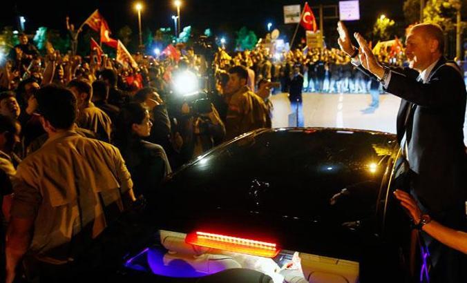 Erdoğan, Ankara'da balkon konuşması yapacak