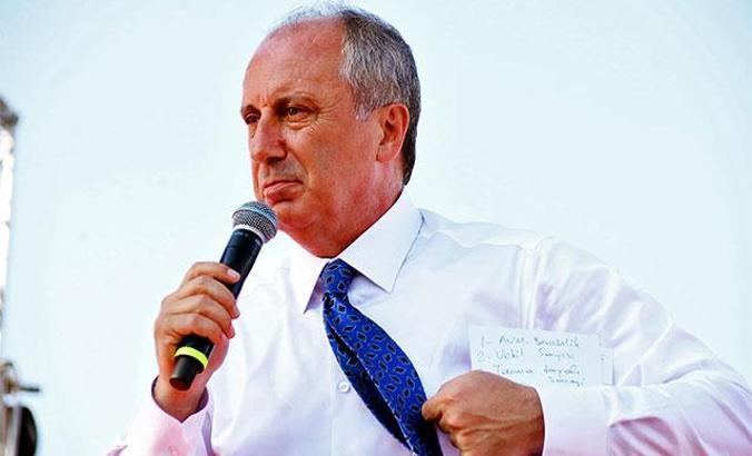 Muharrem İnce, Twitter'dan duyurdu