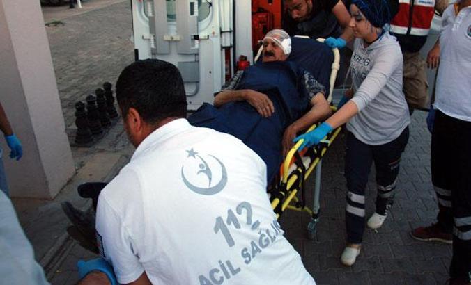 Arazi nedeniyle tartıştığı torunlarını vurdu