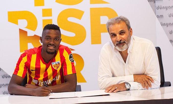 Kayserispor'da Mensah geldi, Mendes gitti