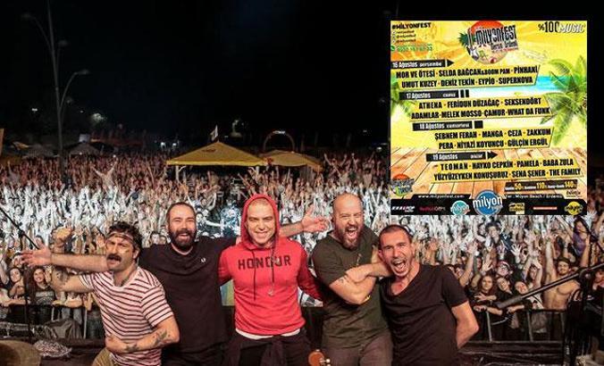 Mersin'e yıldız yağmuru