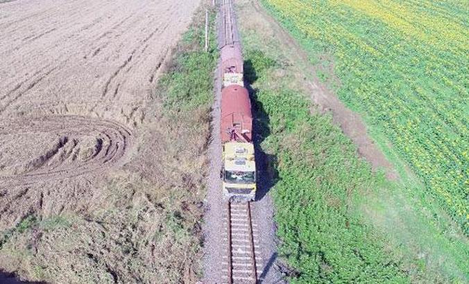 Tren seferleri Halkalı-Çerkezköy arasında gerçekleştiriliyor