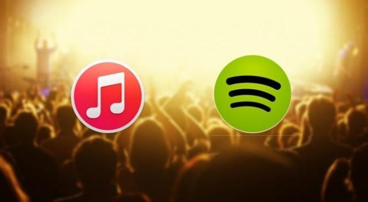 Apple Music bu kez Spotify'ı ezdi geçti!