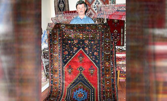 Kök boyalı Kayseri halısı, astım hastalarının tercihi