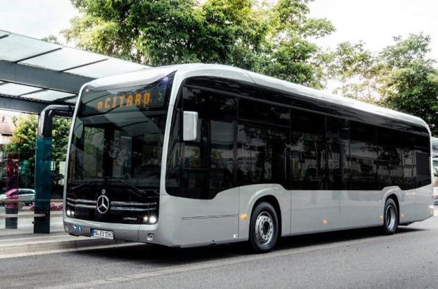 Mercedes'in elektrikli otobüsü eCitaro yollara düşüyor!