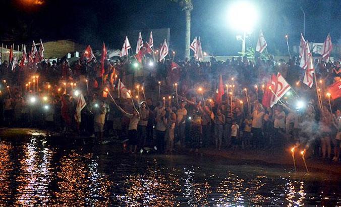 Kıbrıs'ta şafak nöbeti