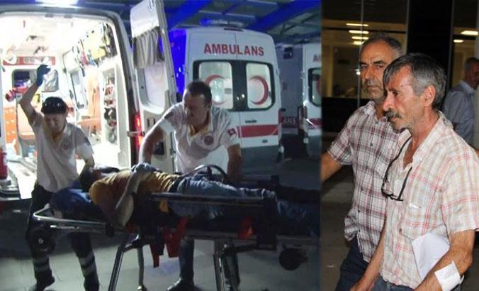 Levye ile saldıran oğlunu bıçakladı