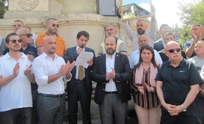 İYİ Partililerden Sancaktepe Belediye Başkanına protesto