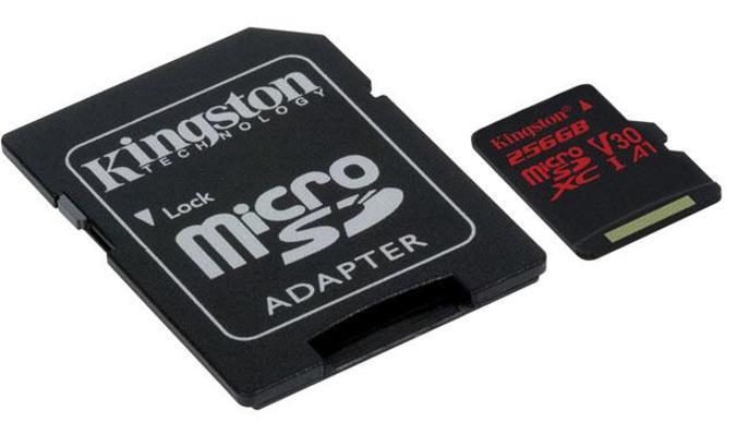 Kingston’dan 256 GB’lık yeni microSD Kart