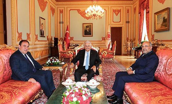 Demirören Grubu'ndan TBMM Başkanı'na ziyaret