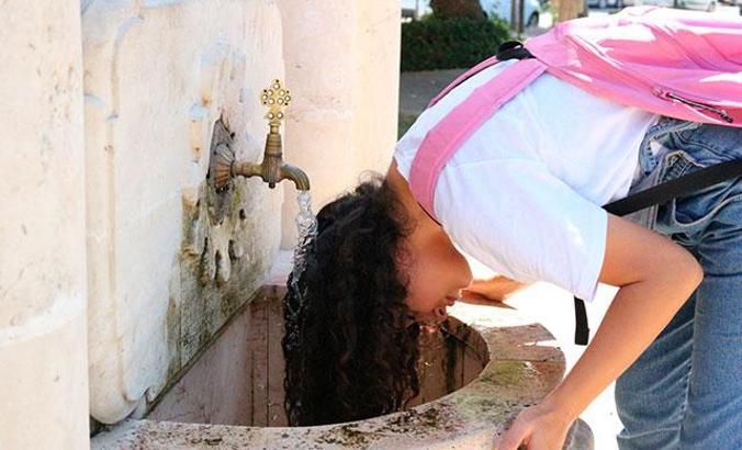 Adana’da sıcak ve nem bunalttı