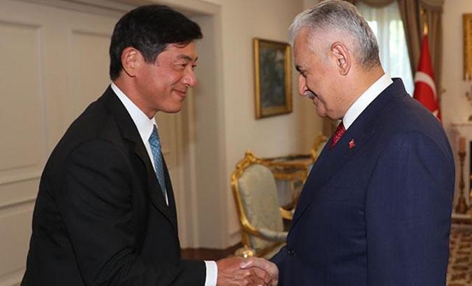 TBMM Başkanı Yıldırım, Japonya ve Ürdün Büyükelçilerini kabul etti