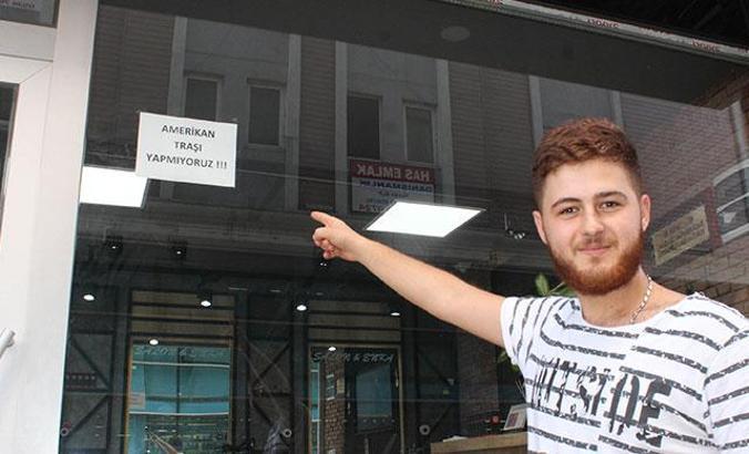 Berberler tepki için 'Amerikan tıraşı' yapmayı bıraktı