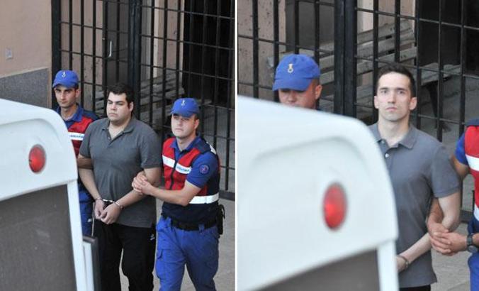 Tutuklu Yunan askerleri tahliye edildi