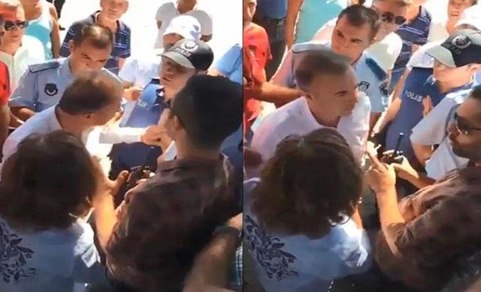 Polisi eliyle iten CHP'li başkan yardımcısı hakkında soruşturma