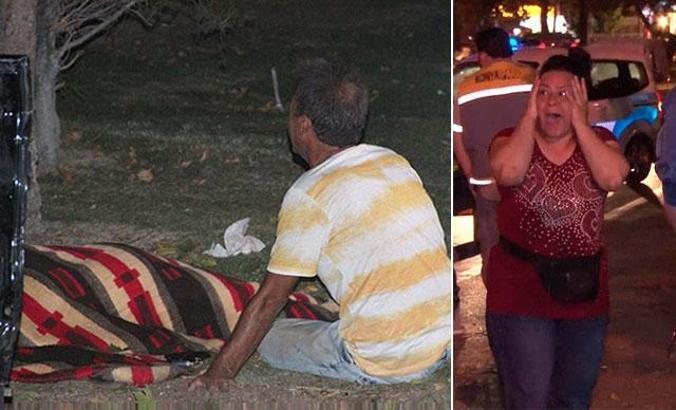 Otomobil, kaldırımda çiçek satan kadın ve çocuğunun üzerine düştü: 1 ölü, 3 yaralı
