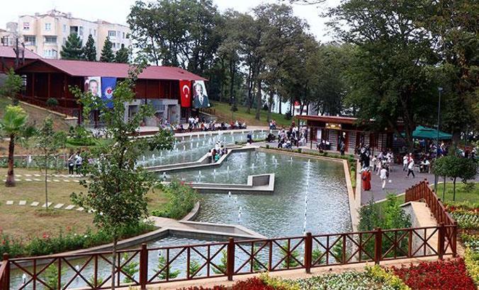 Trabzon'da 130 çeşit bitkinin olduğu botanik park açıldı