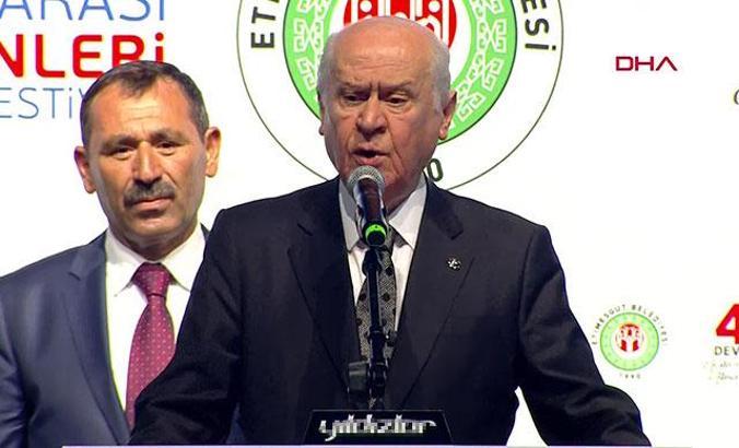 MHP Lideri Devlet Bahçeli'den önemli mesajlar