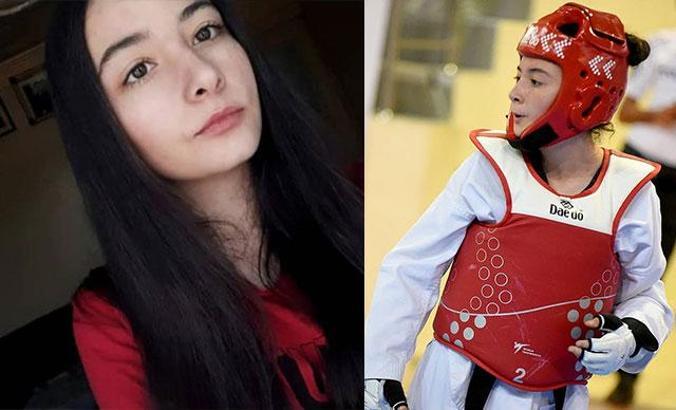 Tekvandocu Rabia toprağa verildi