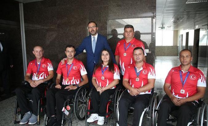Paralimpik Milli sporcuların hedefi Tokyo 2020