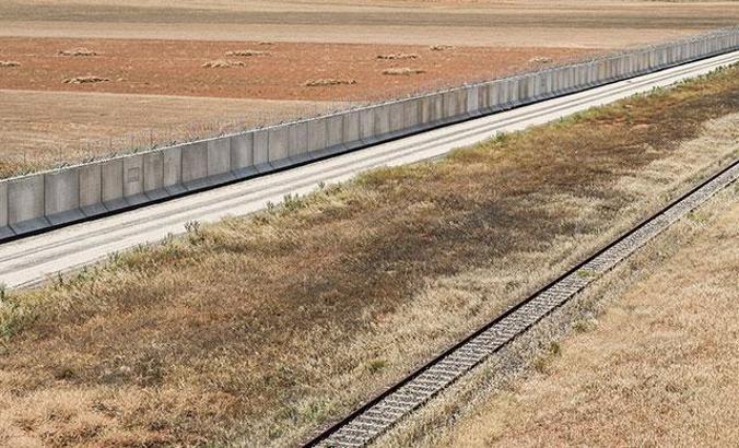 TOKİ tarafından inşa edilen Suriye sınır duvarının yüzde 93'ü bitti İran'ın ise yüzde 55'i bitti