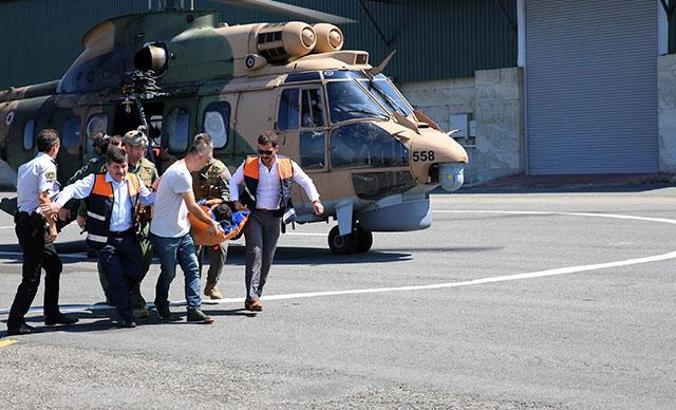 Kaçkarlar'da yaralanan doktor dağcı, ilk müdahaleyi kendisi yaptırmış