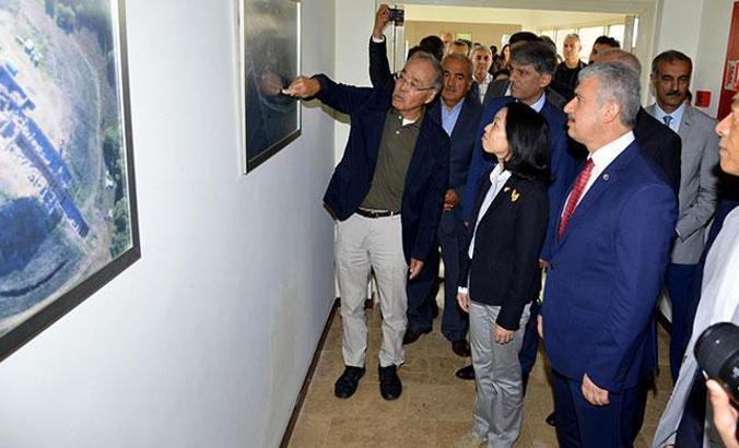 Japon Prenses Mikasa, Kaman Arkeoloji Müzesi'ni ziyaret etti