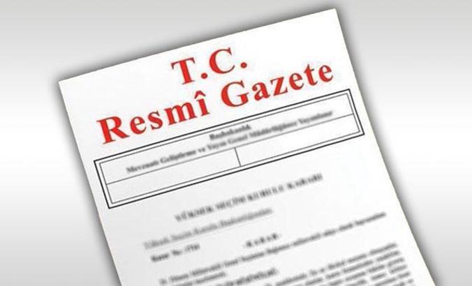 Cumhurbaşkanlığı atamaları Resmi Gazete'de