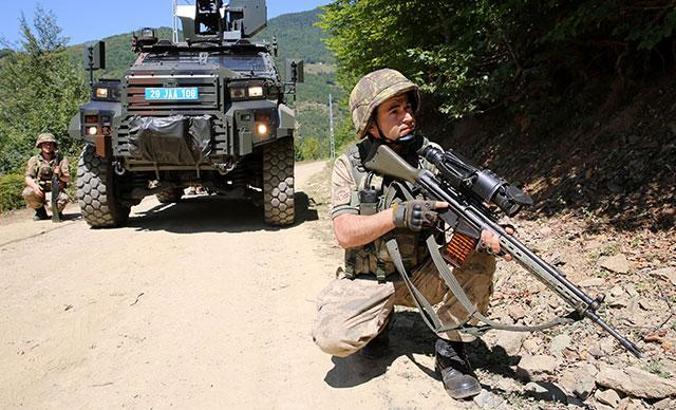 Giresun Yağlıdere kırsalında, 1 terörist etkisiz hale getirildi