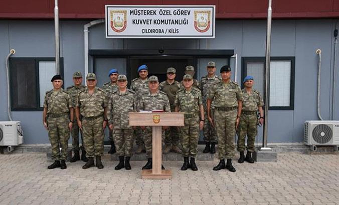 Genelkurmay Başkanı Güler, Suriye sınırında