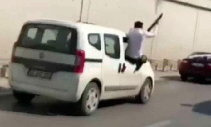 Düğün konvoyunda havaya ateş eden şüpheli, serbest bırakıldı